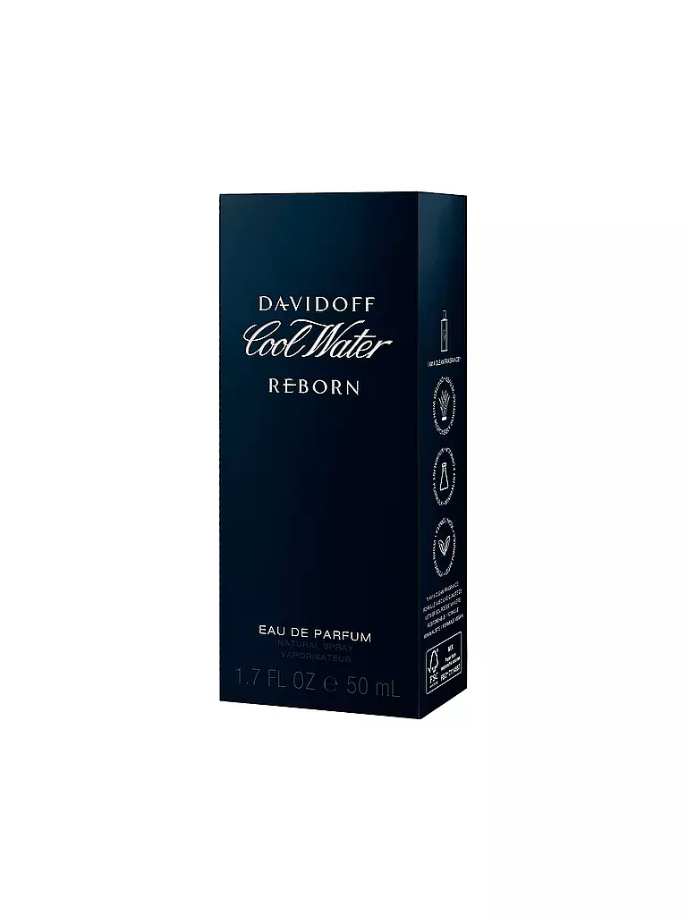 DAVIDOFF | Cool Water Reborn Eau de Parfum 50 ml | Sin color
