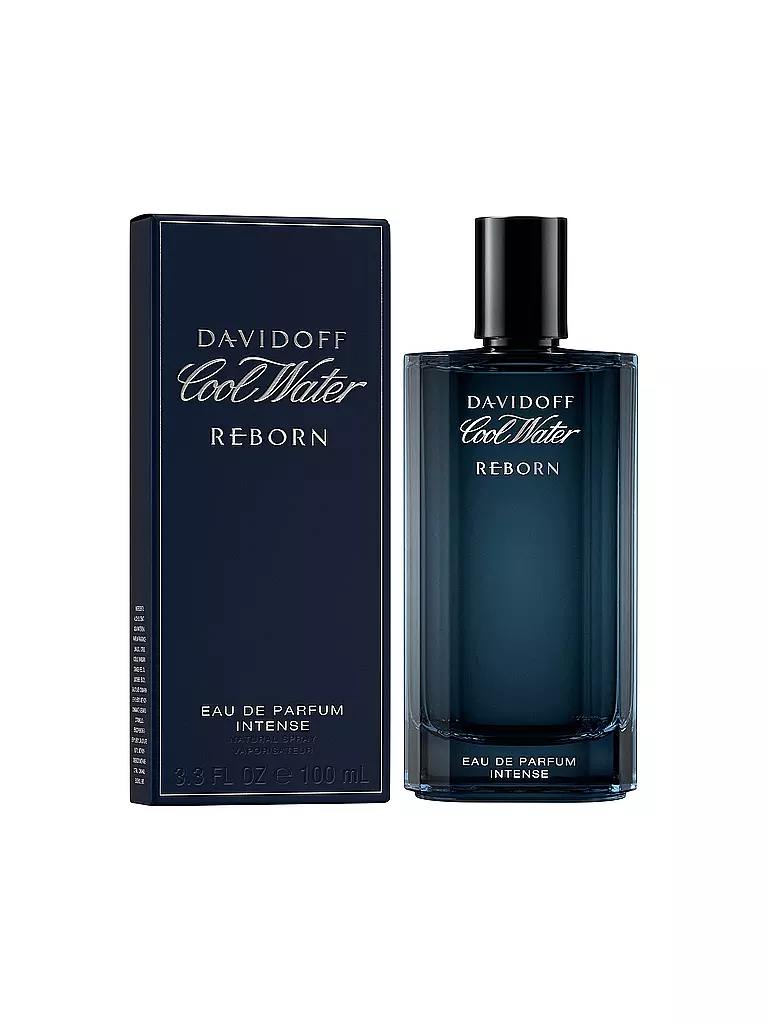 DAVIDOFF | Cool Water Reborn Eau de Parfum Intense para hombre 100 ml | Sin color