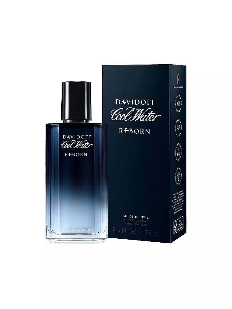 DAVIDOFF | Cool Water Reborn Man Eau de Toilette 75ml | Sin color