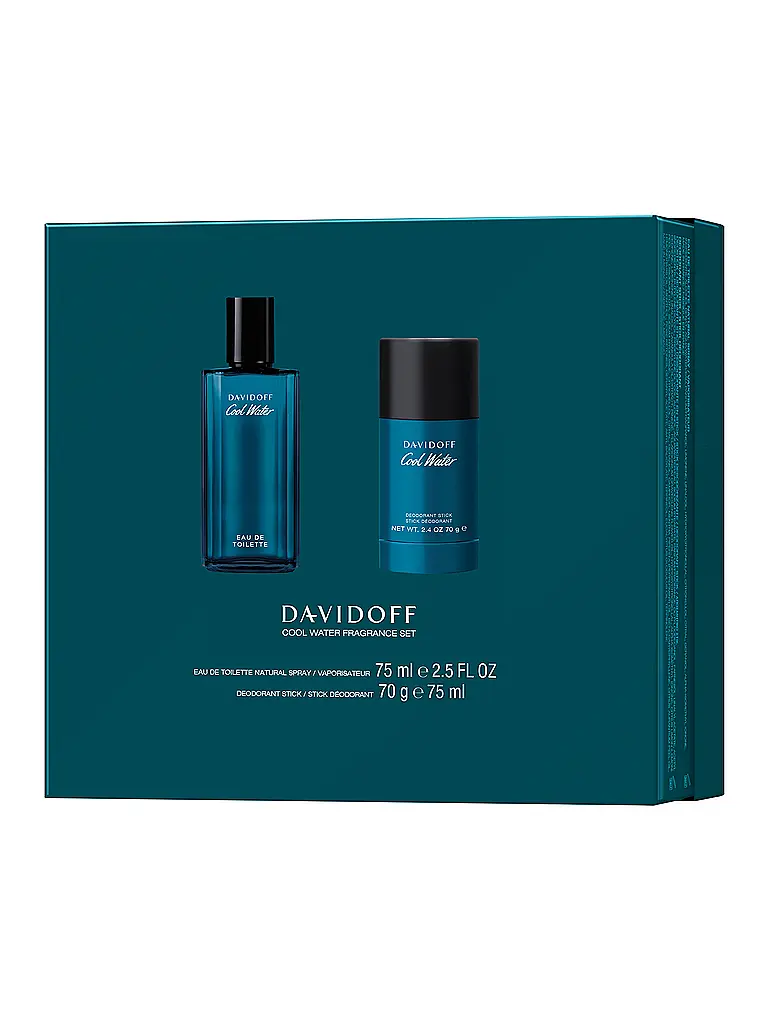 DAVIDOFF | Set de regalo - Cool Water Eau de Toilette Set 2x75ml | Sin color