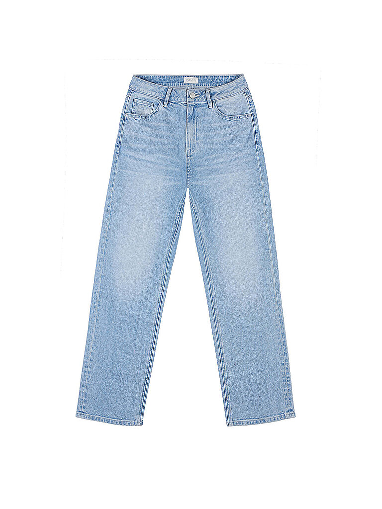 Jeans de corte recto azul claro 27/L30