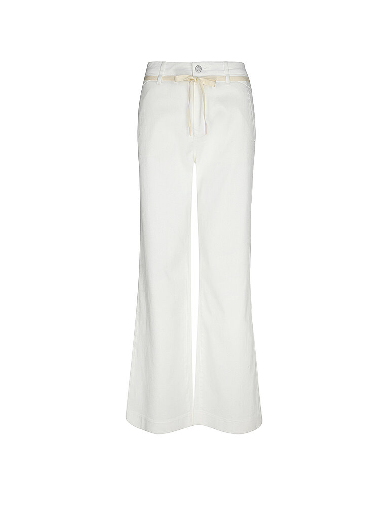 Jeans acampanados DEW blanco 28/L32