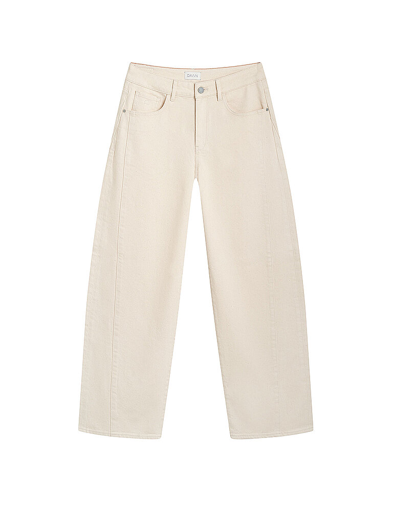 Jeans Barrel Leg ASH crema 27/L30