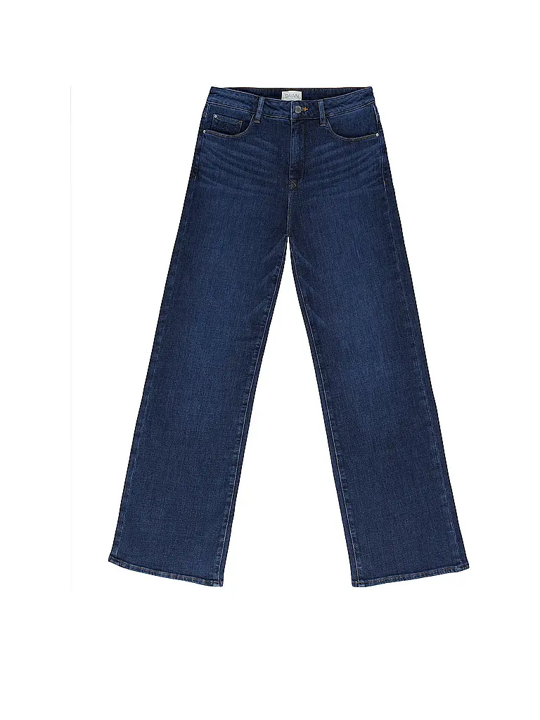 DAWN DENIM | Jeans de corte acampanado DEW CLASSIC | Azul oscuro