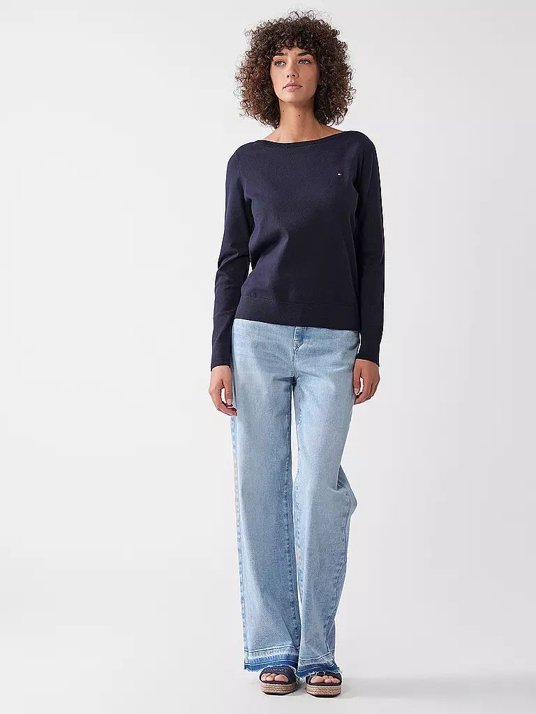 DAWN DENIM | Jeans de pierna ancha DEW | Azul claro