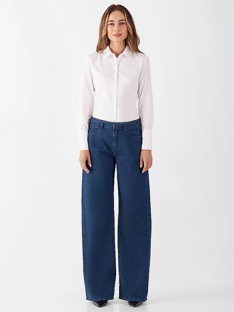 DAWN DENIM | Jeans Wide Fit SUNNY | Azul oscuro