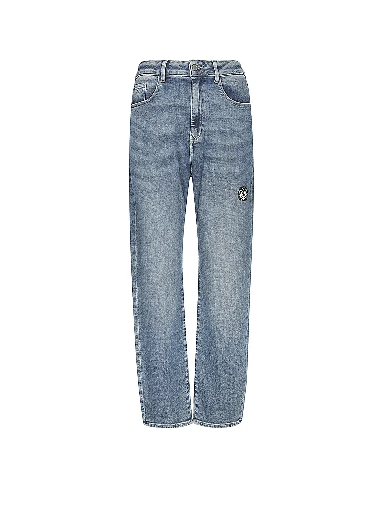 DAWN DENIM | Nombre del producto: Jeans Ballon Fit STARDUST
Marca: DAWN DENIM
Color: azul
Categorías: Moda,Mujer

Material: Denim,Algodón,Stretch
Diseño: Liso
Largo (Pantalones/Jeans): Largo normal
Altura de la cintura: Cintura media
Detalles: Bolsillos laterales,L | Azul