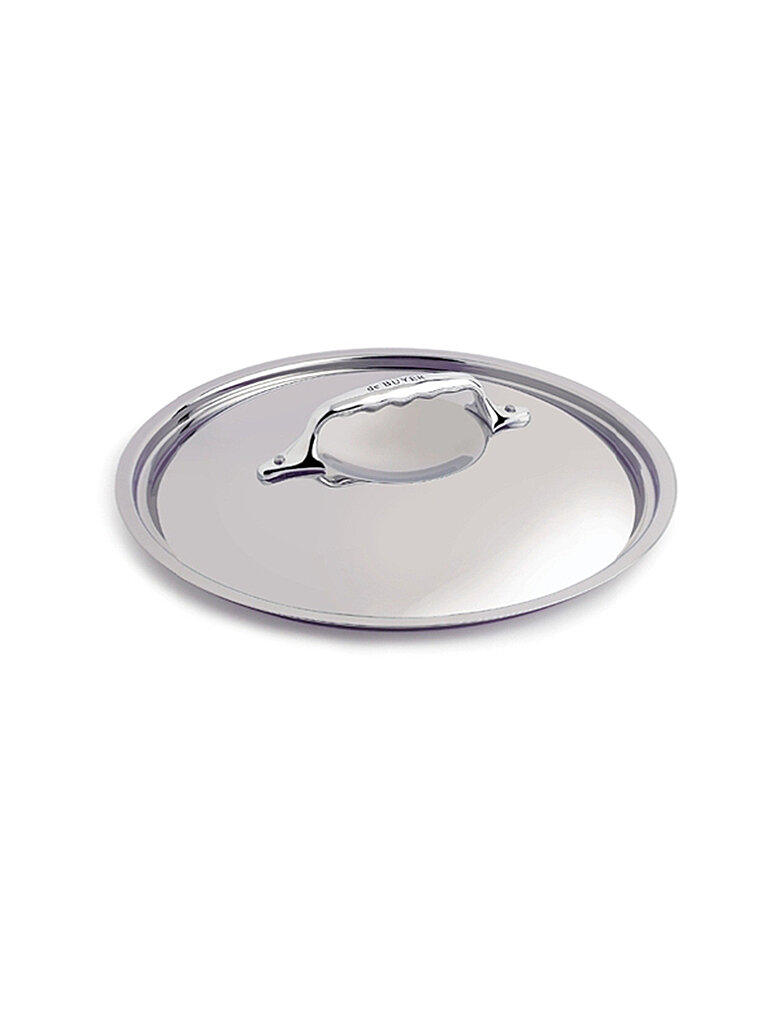 Tapa PRIMA-MATERA de acero inoxidable plata
