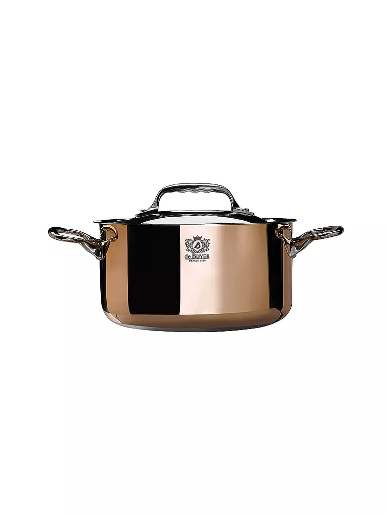 DE BUYER | Olla "Prima Matera" 20cm 3,3l (Cobre) | Marrón