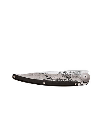 DEEJO | Navaja de bolsillo Ébano Titanio EASY RIDER 37G