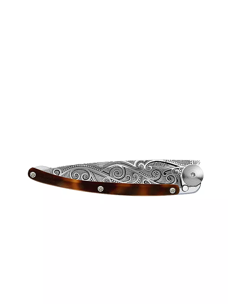 DEEJO | Navaja con aspecto de carey brillante PACIFIC 37G | 