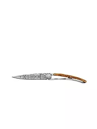 DEEJO | Navaja de bolsillo enebro titanio ART NOUVEAU 37G | Plata