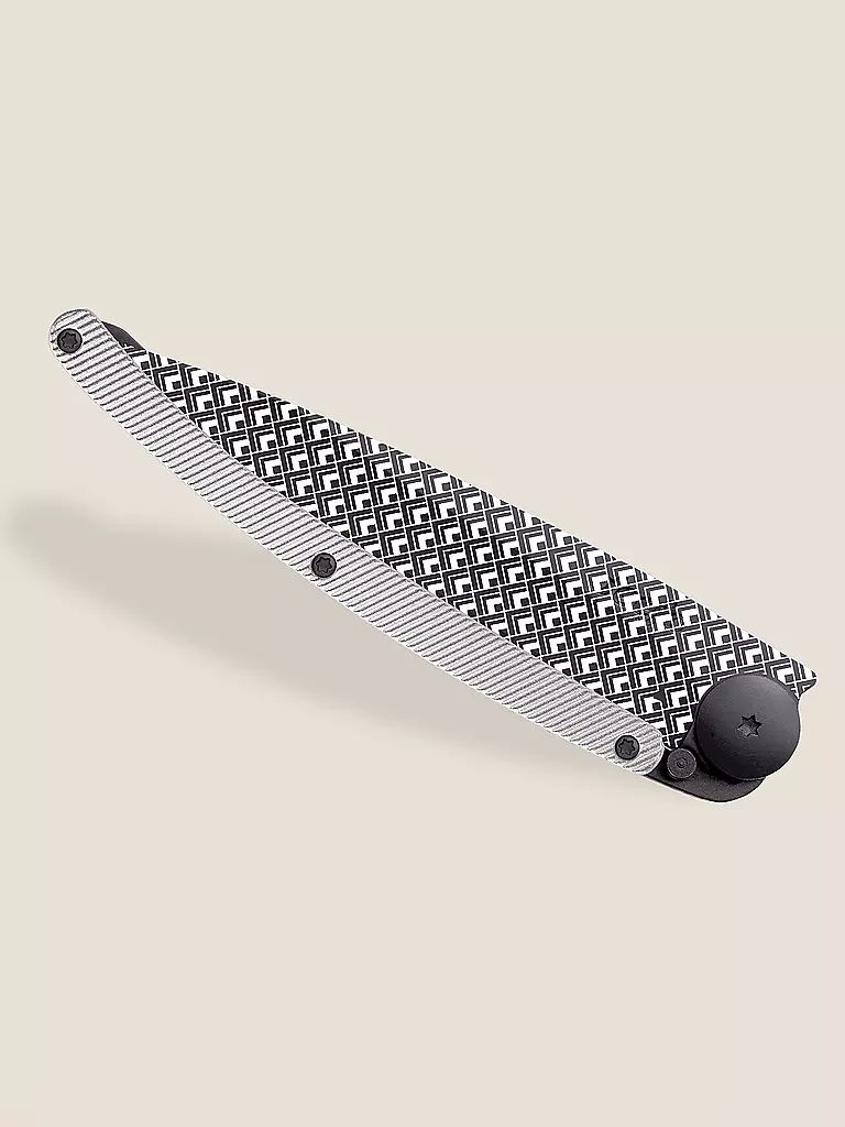 DEEJO | Navaja Tattoo Aluminio CUADRADO 37G | Negro