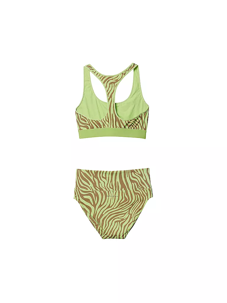DELICATELOVE | Bikini FIONA BIG TIGER | Verde