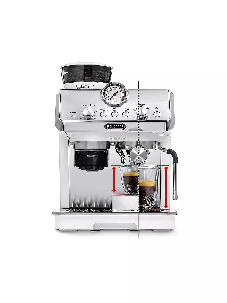 DELONGHI | Espressomaschine La Specialista EC9155W Metal / Blanco | 