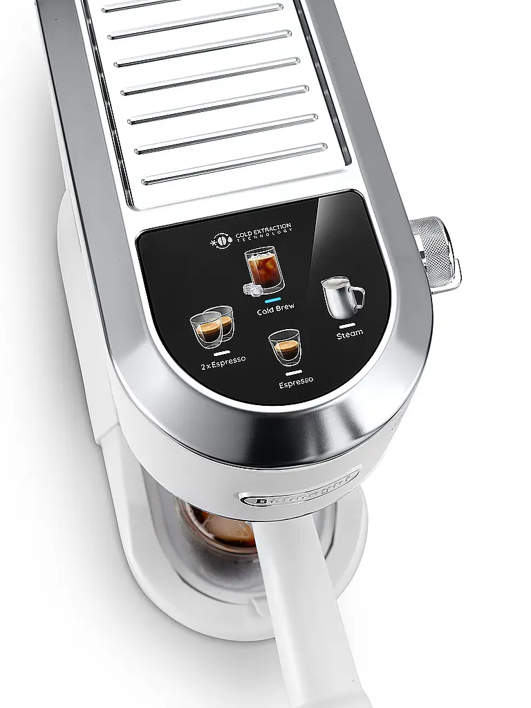DELONGHI | Nombre del producto: Máquina de café espresso con portafiltro ESPRESSO DEDICA DUO Blanco | 