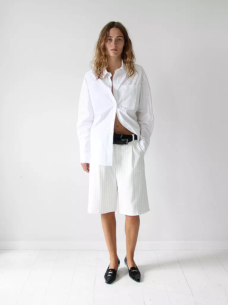 DESIGNERS REMIX | Bluse CONNOR  | Blanco