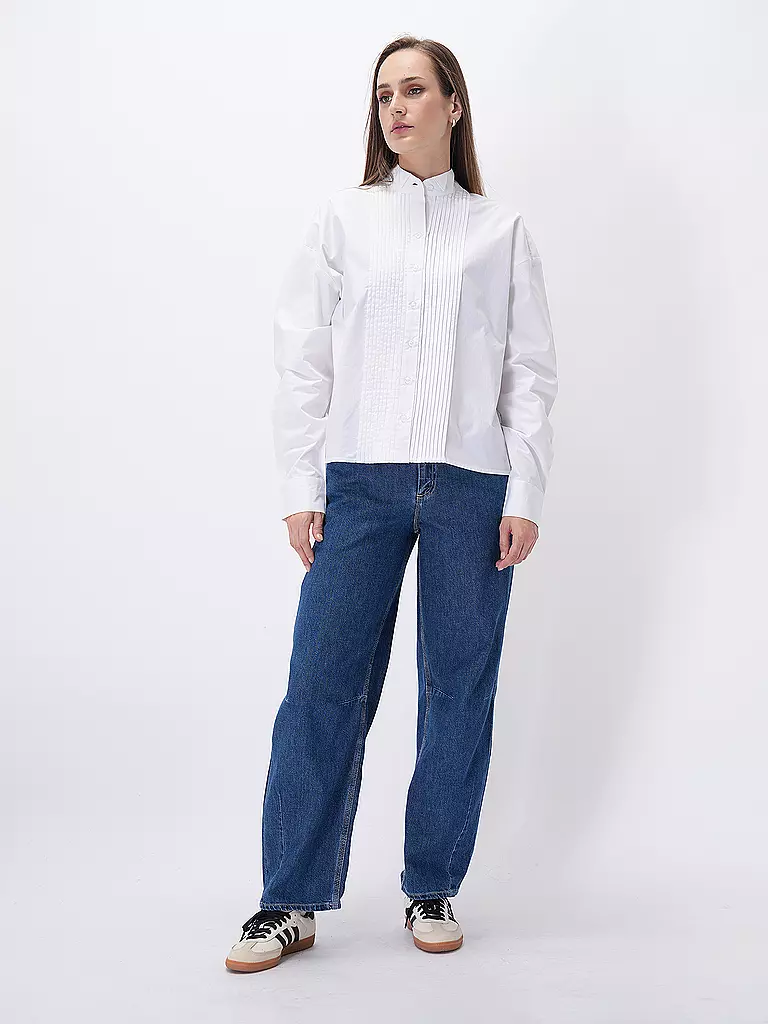 DESIGNERS REMIX | Bluse CONNOR  | Blanco