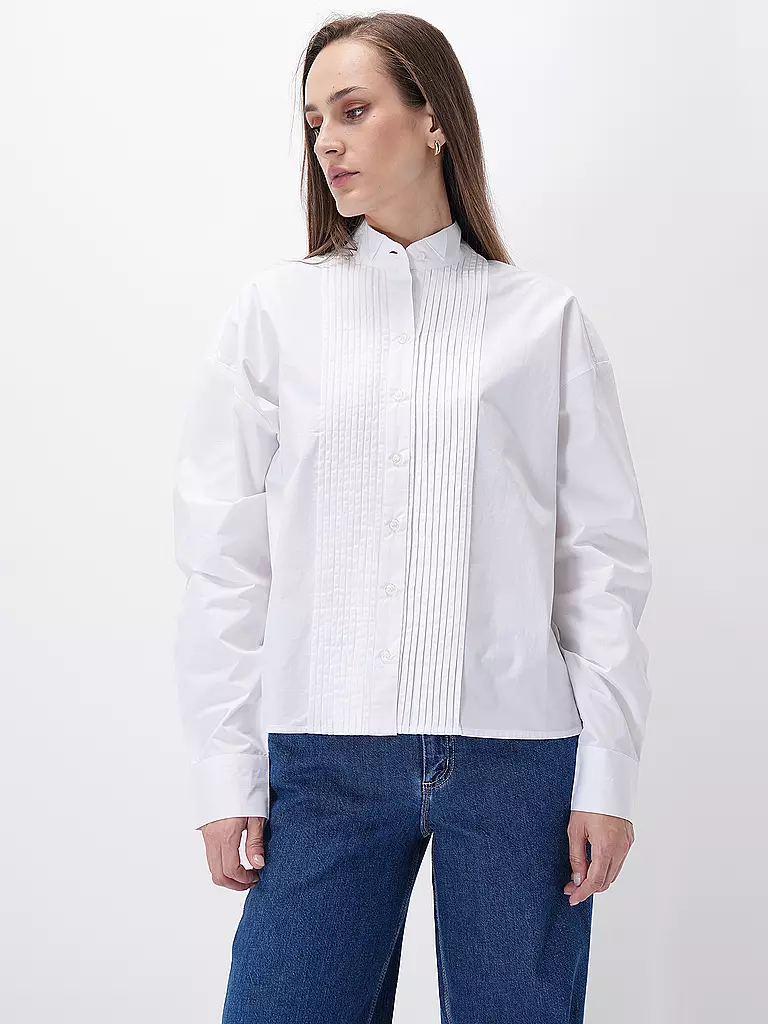 DESIGNERS REMIX | Bluse CONNOR  | Blanco