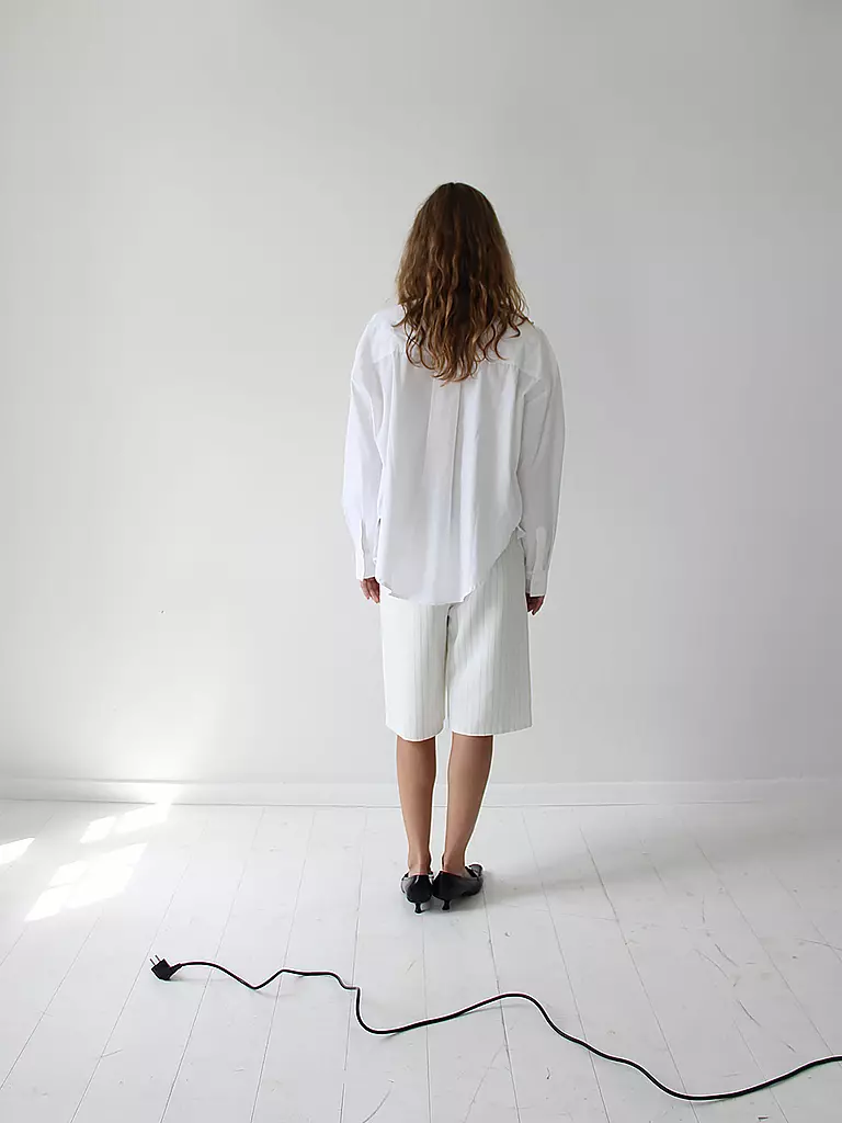 DESIGNERS REMIX | Bluse CONNOR  | Blanco