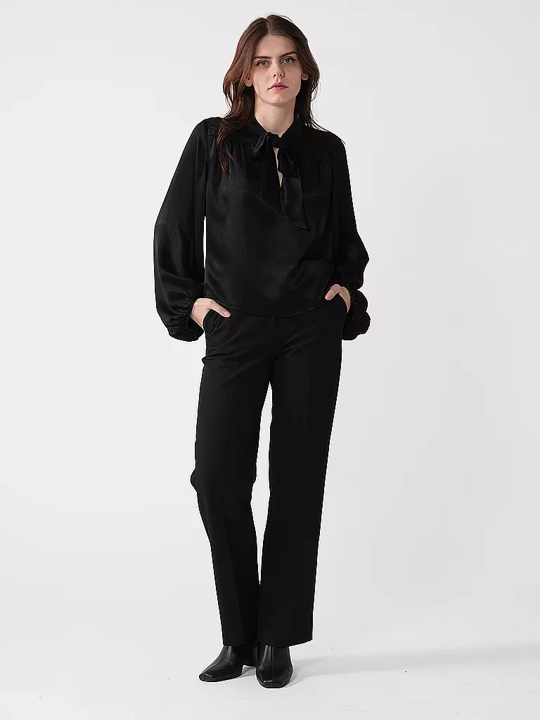 DESIGNERS REMIX | Bluse LUCILLE | Negro