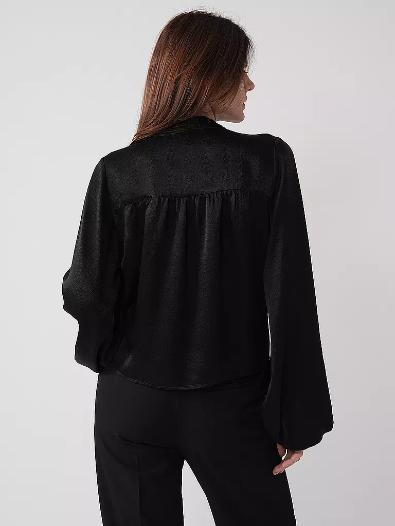 DESIGNERS REMIX | Bluse LUCILLE | Negro