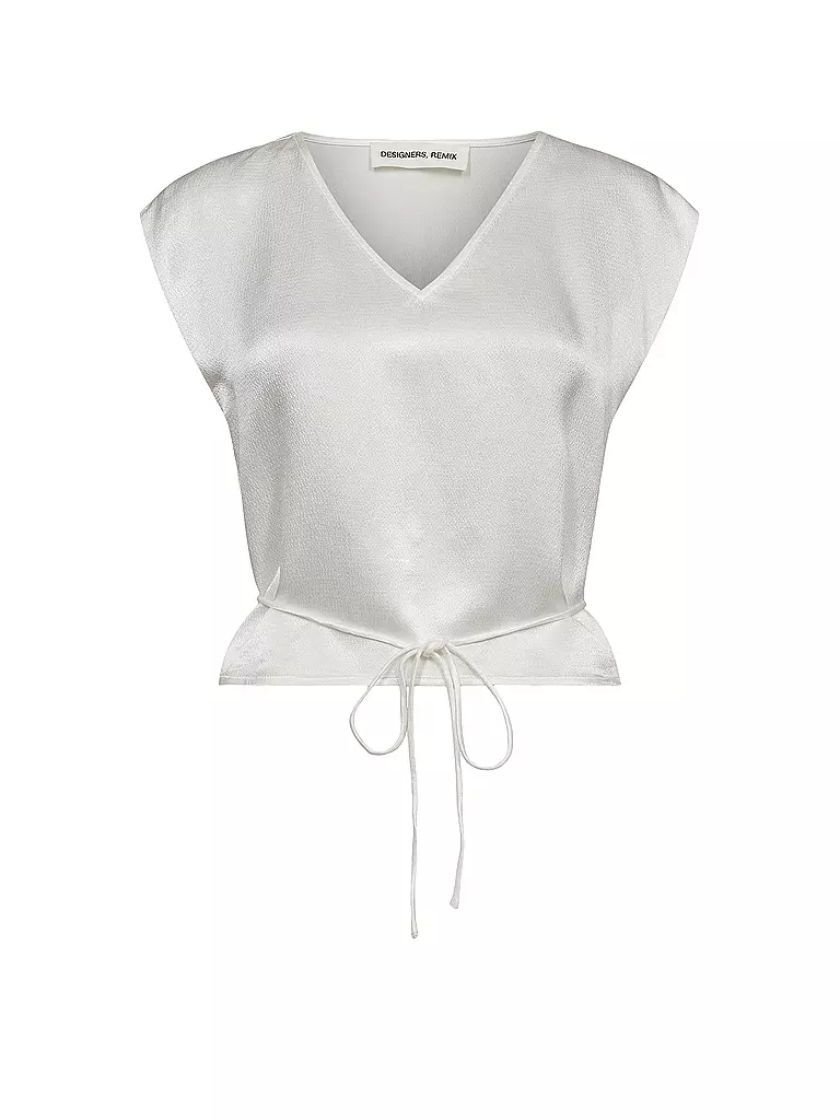 DESIGNERS REMIX | Blusenshirt LUCILLE | Crema