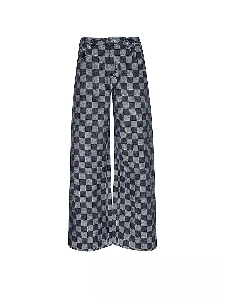 DESIGNERS REMIX | Jeans de pierna ancha CHARLIE | Azul