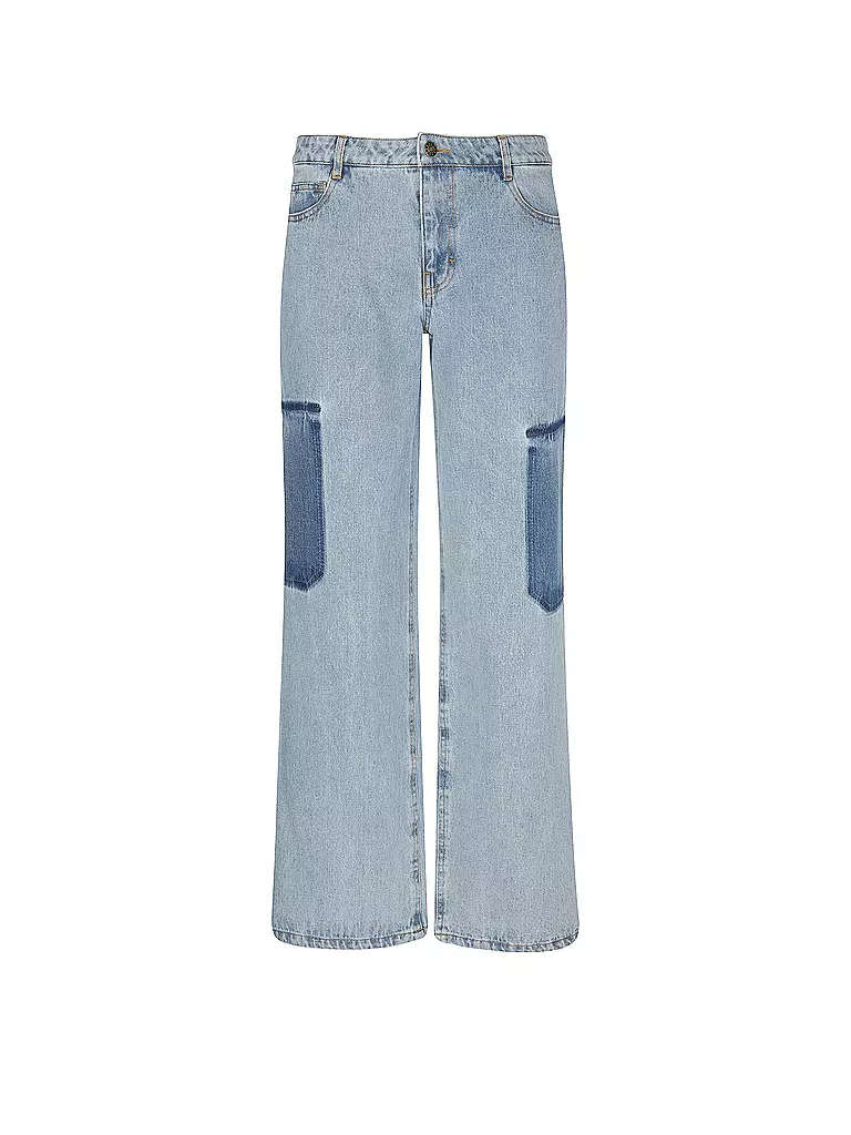DESIGNERS REMIX | Jeans de pierna ancha MILES | Azul claro
