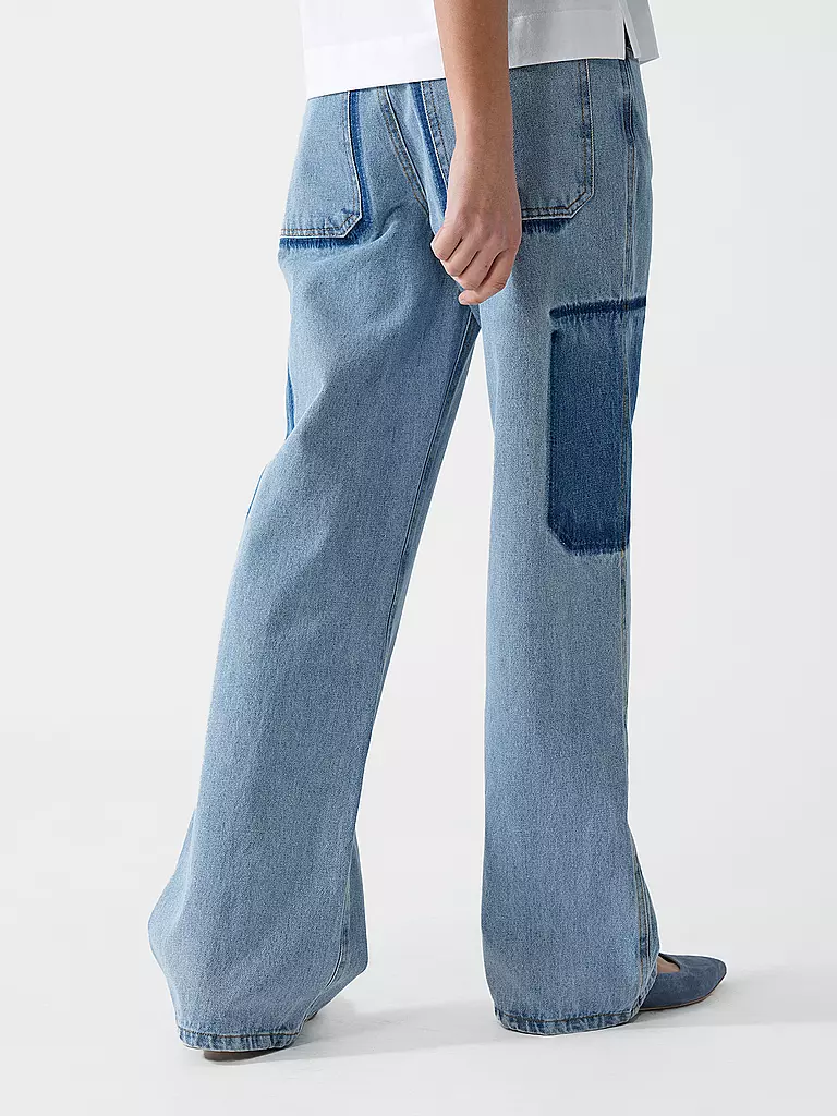 DESIGNERS REMIX | Jeans de pierna ancha MILES | Azul claro