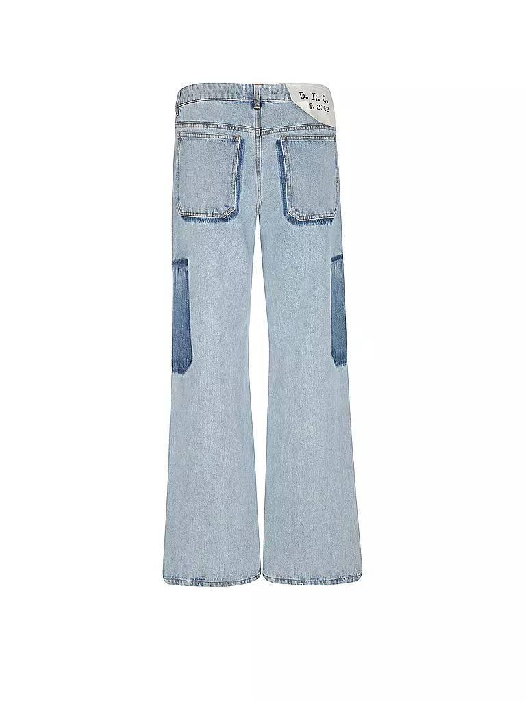 DESIGNERS REMIX | Jeans de pierna ancha MILES | Azul claro