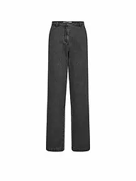 DESIGNERS REMIX | Jeans Wide Leg MILES SUIT | Negro