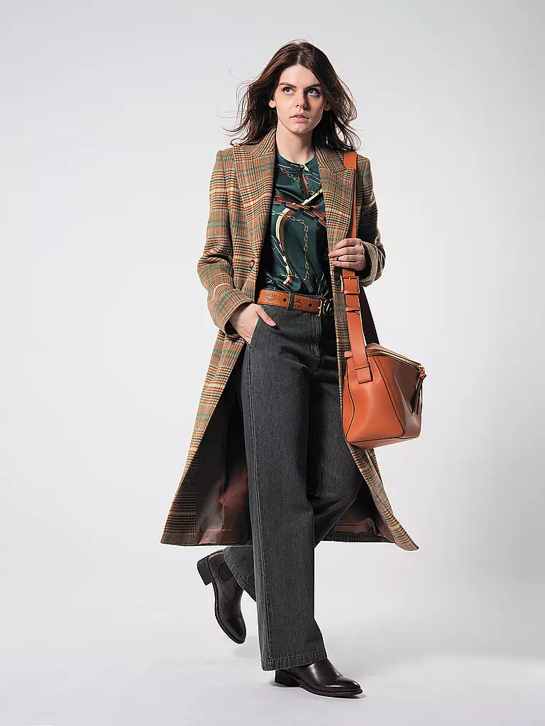 DESIGNERS REMIX | Jeans Wide Leg MILES SUIT | Negro