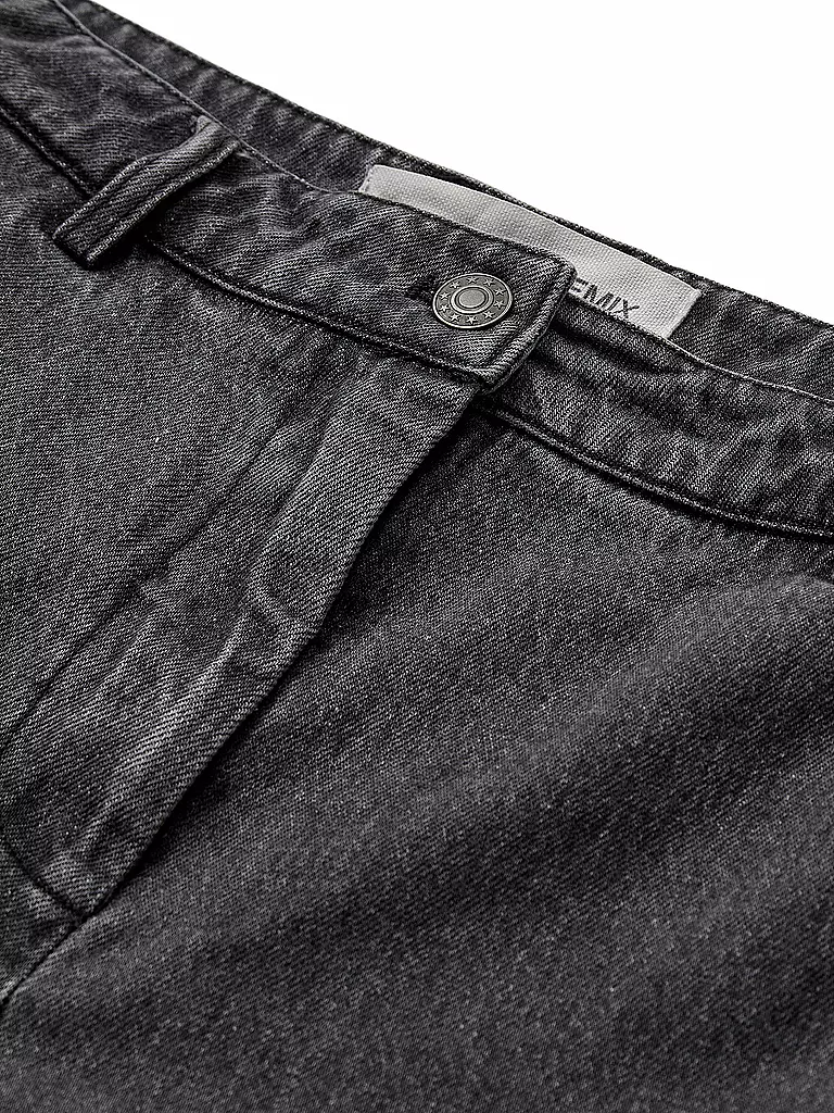 DESIGNERS REMIX | Jeans Wide Leg MILES SUIT | Negro