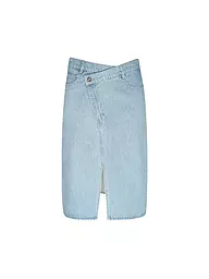 DESIGNERS REMIX | Jeansrock Midi MILES | Azul