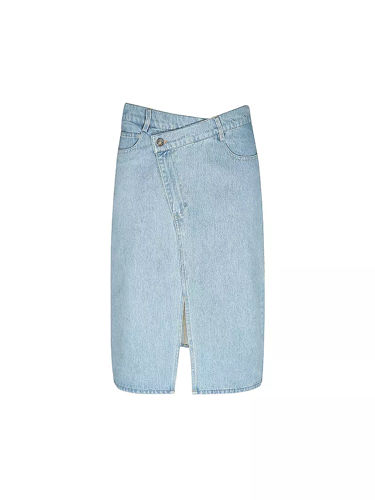 DESIGNERS REMIX | Jeansrock Midi MILES | Azul