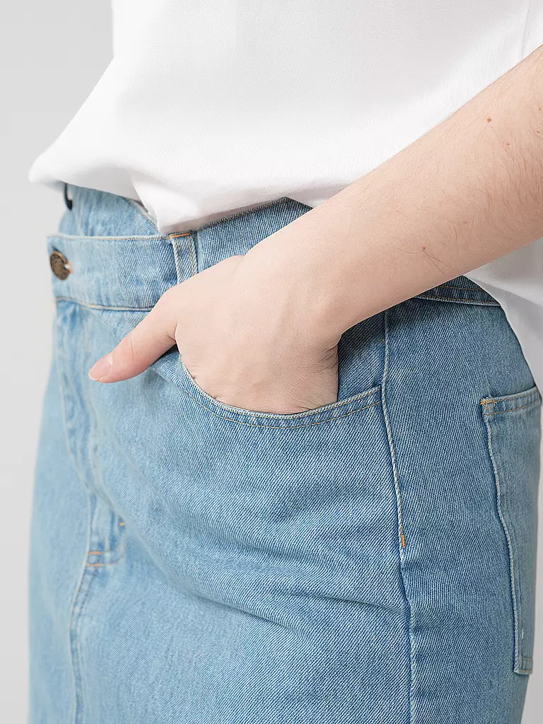 DESIGNERS REMIX | Jeansrock Midi MILES | Azul