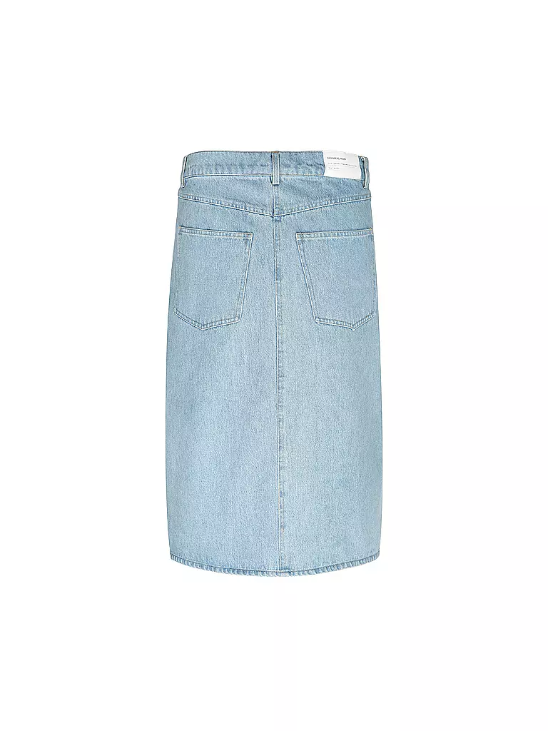 DESIGNERS REMIX | Jeansrock Midi MILES | Azul