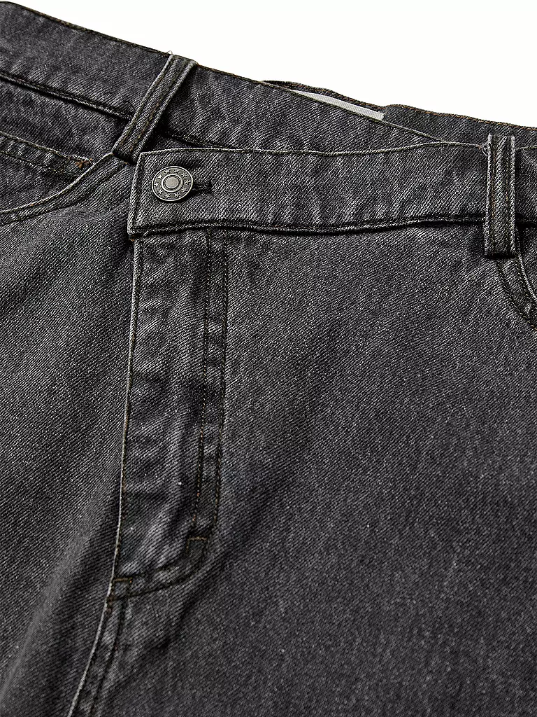 DESIGNERS REMIX | Jeansrock Midi MILES | Negro