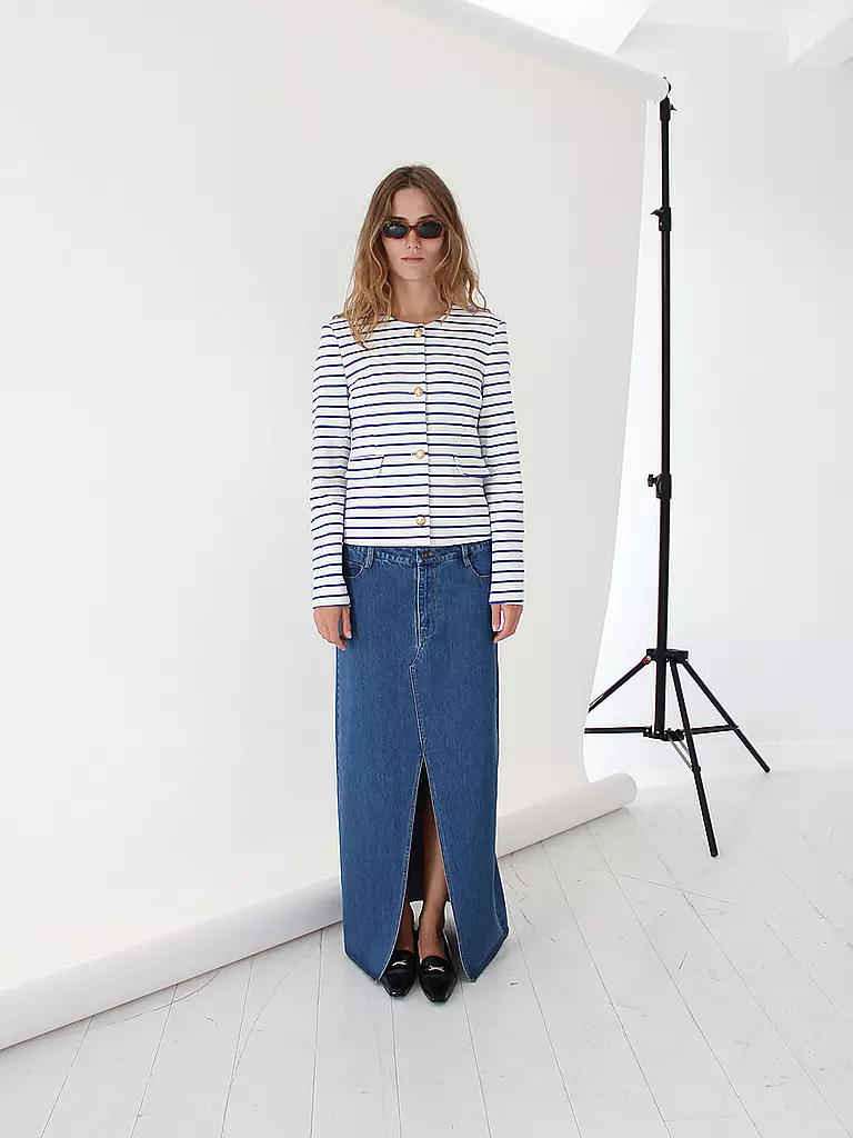 DESIGNERS REMIX | Jerseyblazer STACY | Azul claro