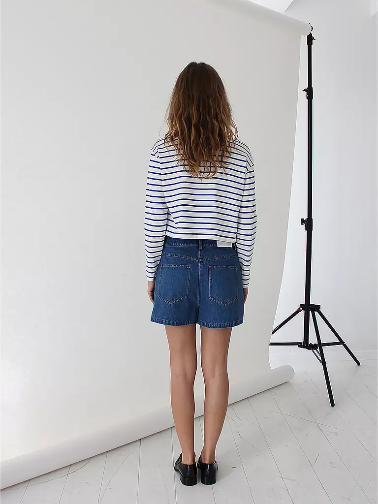 DESIGNERS REMIX | Langarmshirt STACY | Azul claro