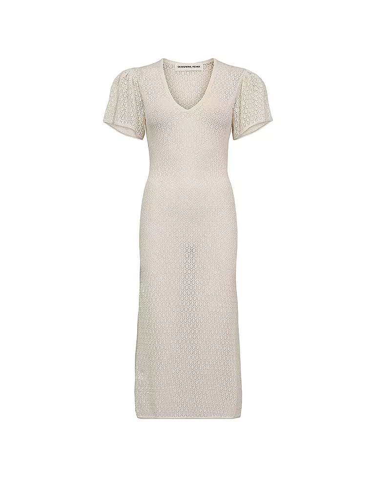 DESIGNERS REMIX | Maxikleid TALIANA POINTELLE | Crema