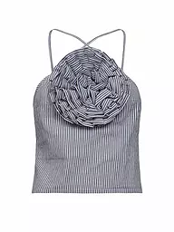 DESIGNERS REMIX | Top Cropped Fit HARRIET | Azul claro