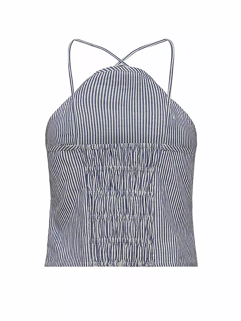 DESIGNERS REMIX | Top Cropped Fit HARRIET | Azul claro