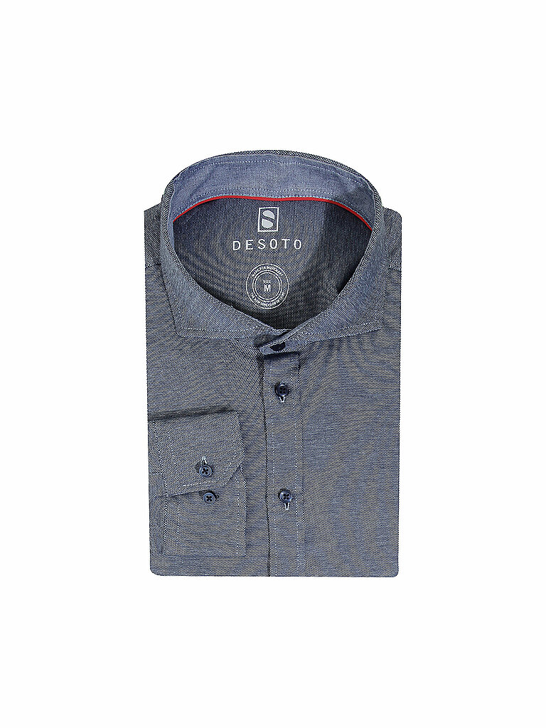 DESOTO Camisa de punto jersey azul