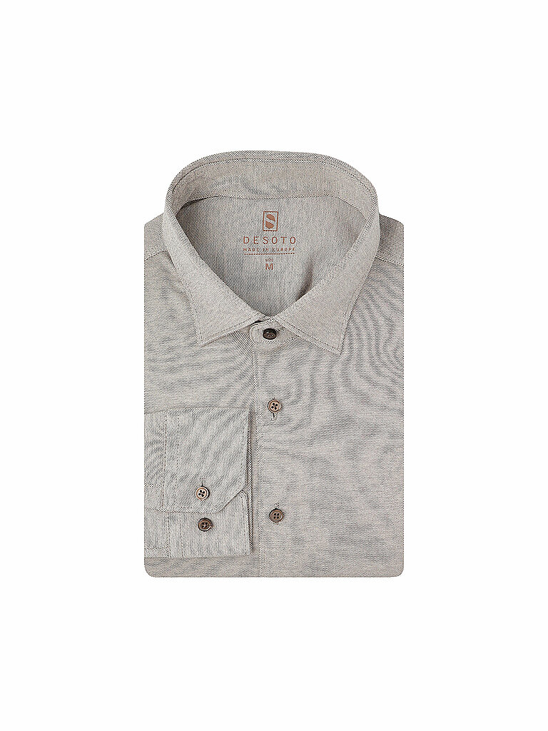 DESOTO Camisa de punto de jersey beige