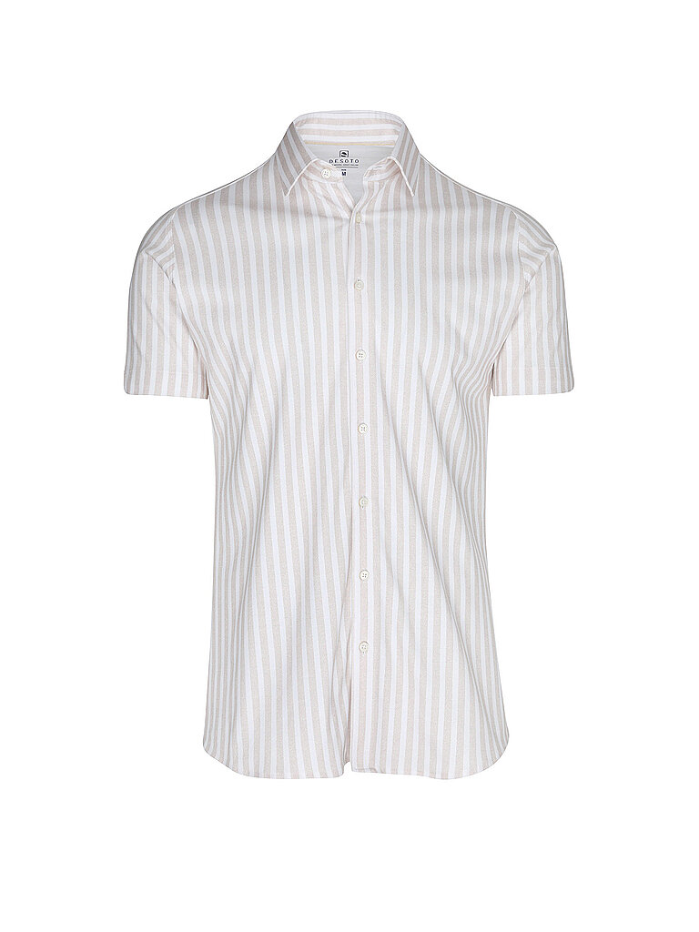 Desoto Camisa Slim Fit beige