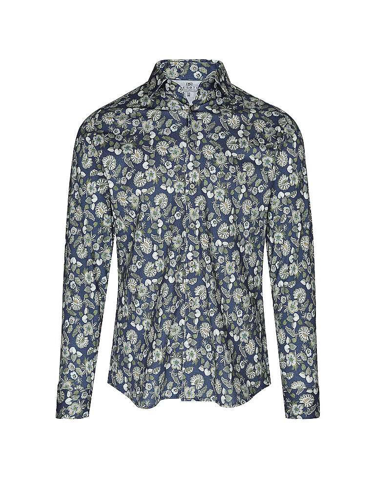 Desoto Jerseyhemd Slim Fit oliva