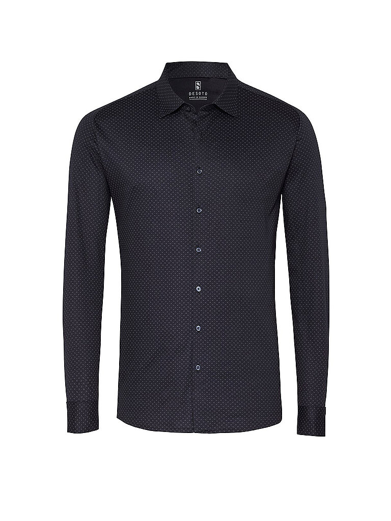 DESOTO Camisa de punto Slim Fit azul