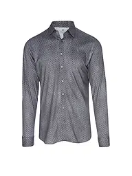 DESOTO | Camisa de jersey de corte entallado | Azul oscuro
